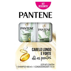 SH 400ML+COND PANTENE 175ML BAMBU/CRESC