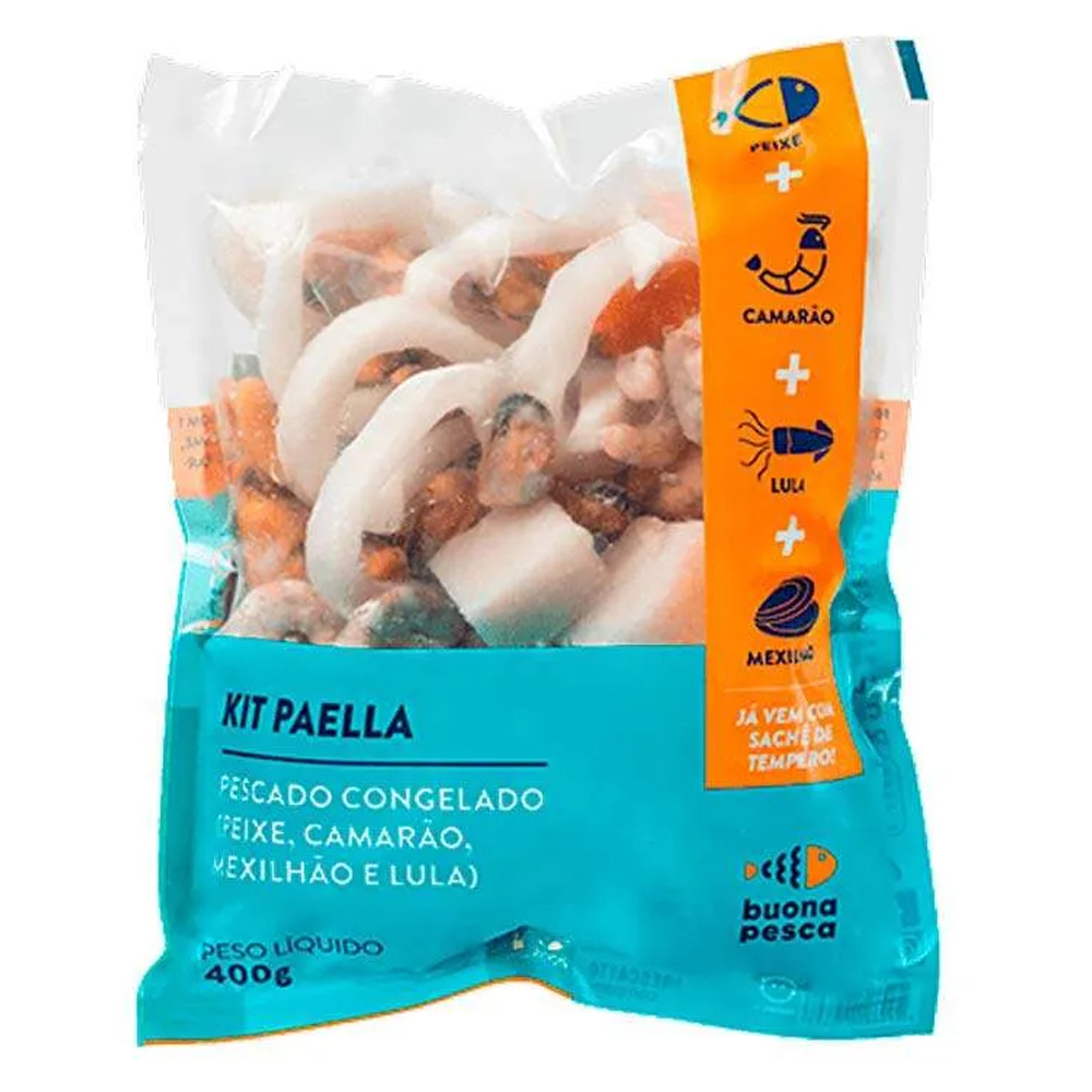 KIT PAELLA FRESCATTO 400G