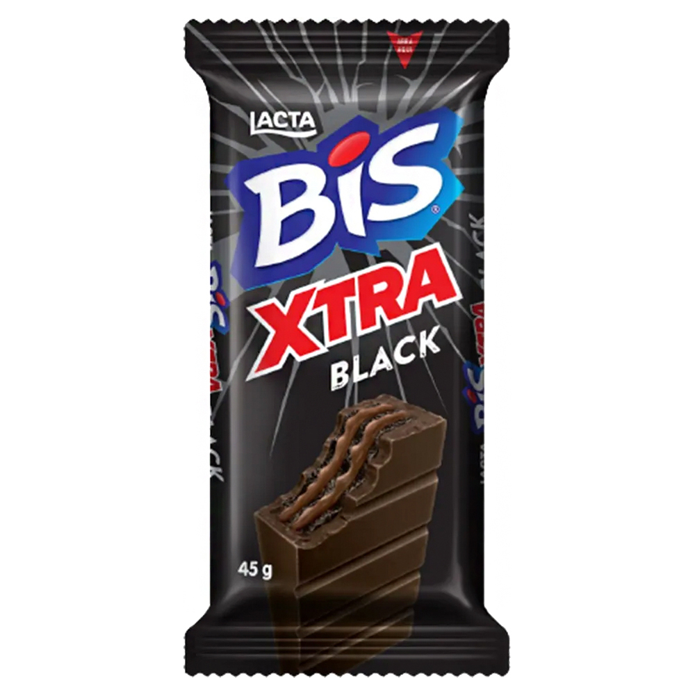 CHOC LACTA BIS XTRA 45G BLACK