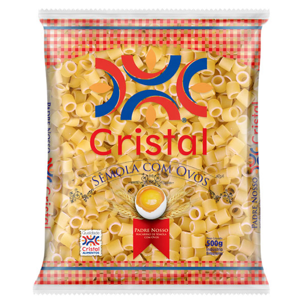 MAC CRISTAL OVOS 500G PADRE NOSSO