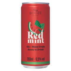 GIN EASY BOOZE RED MINT 269ML