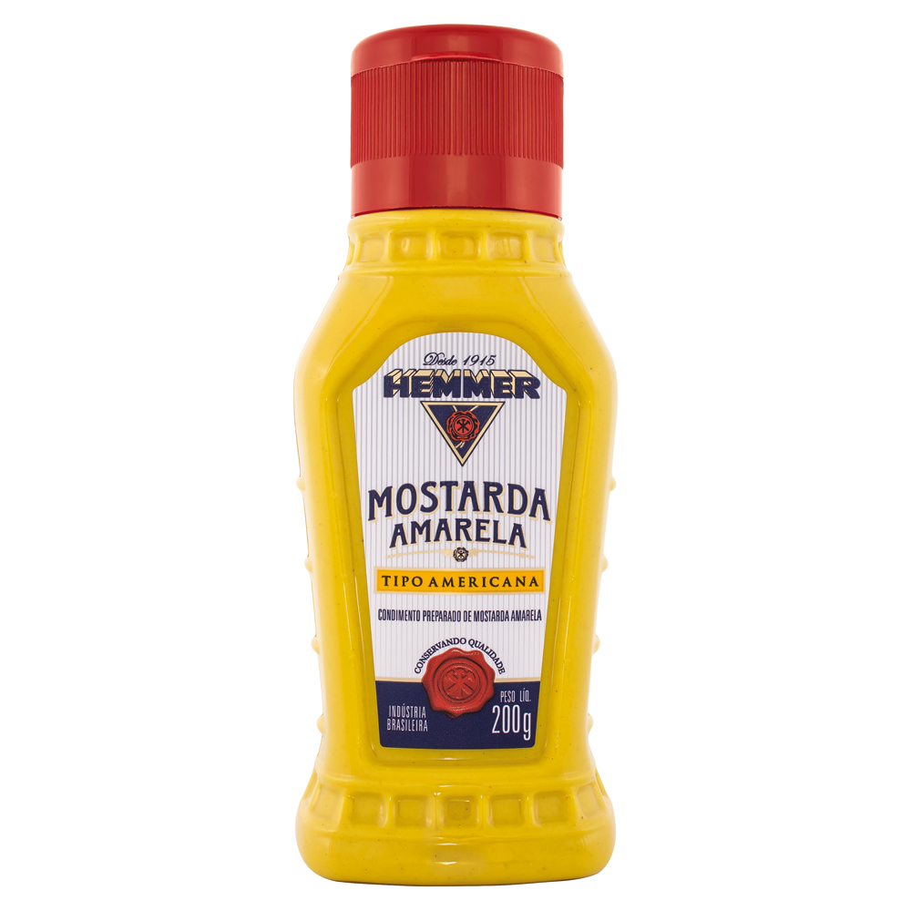 MOSTARDA HEMMER AMARELA SQZ 200G