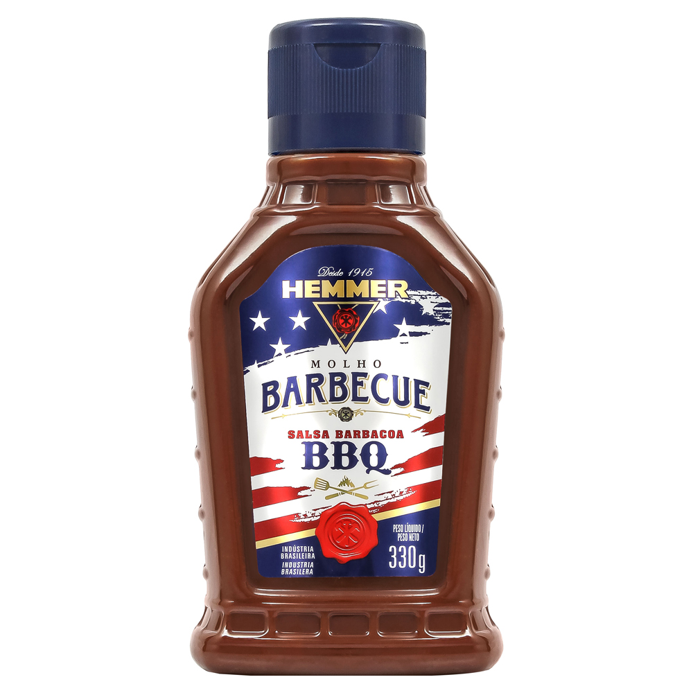 MOLHO BARBECUE HEMMER SQUEEEZE 330G