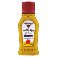MOSTARDA HEMMER C/MEL GOURMET SQZ 200G