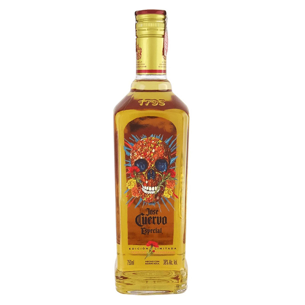 Tequila Jose Cuervo Especial Reposado Edição Limitada Calavera 750ml