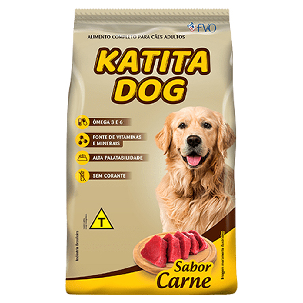 RACAO KATITA DOG SABOR CARNE 10,1KG