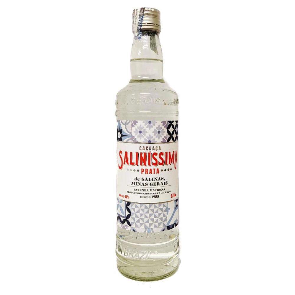 CACHACA SALINISSIMA PRATA 670ML