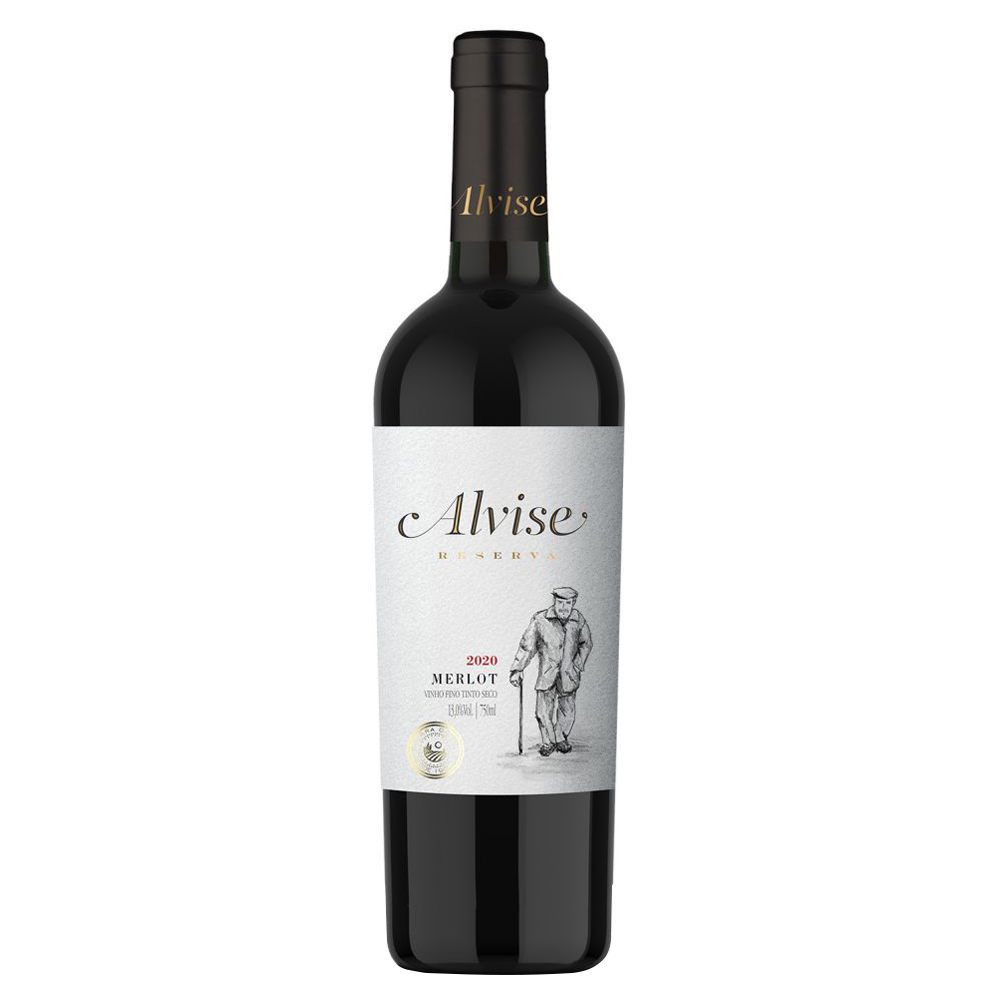 VINHO ALVISE MERLOT 750ML