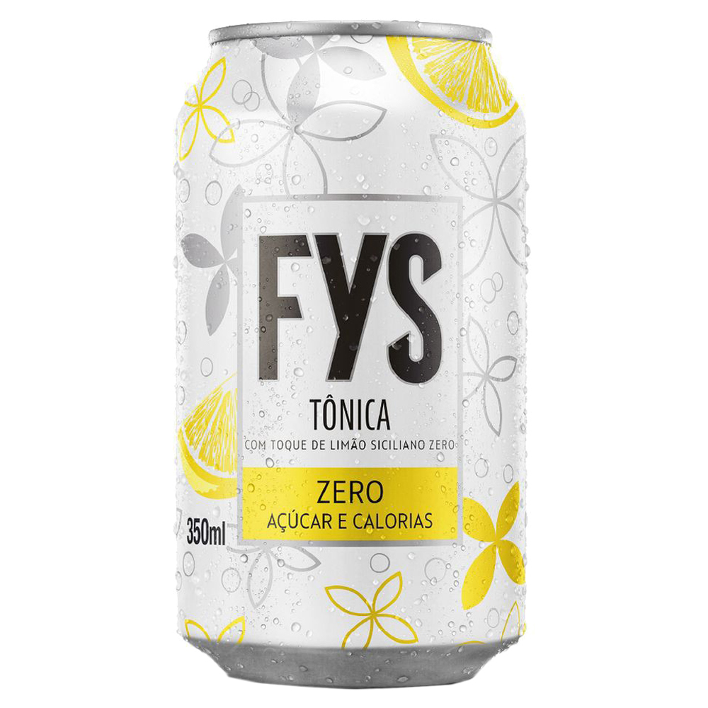 AGUA TONICA FYS 350ML LIMAO ZERO LT