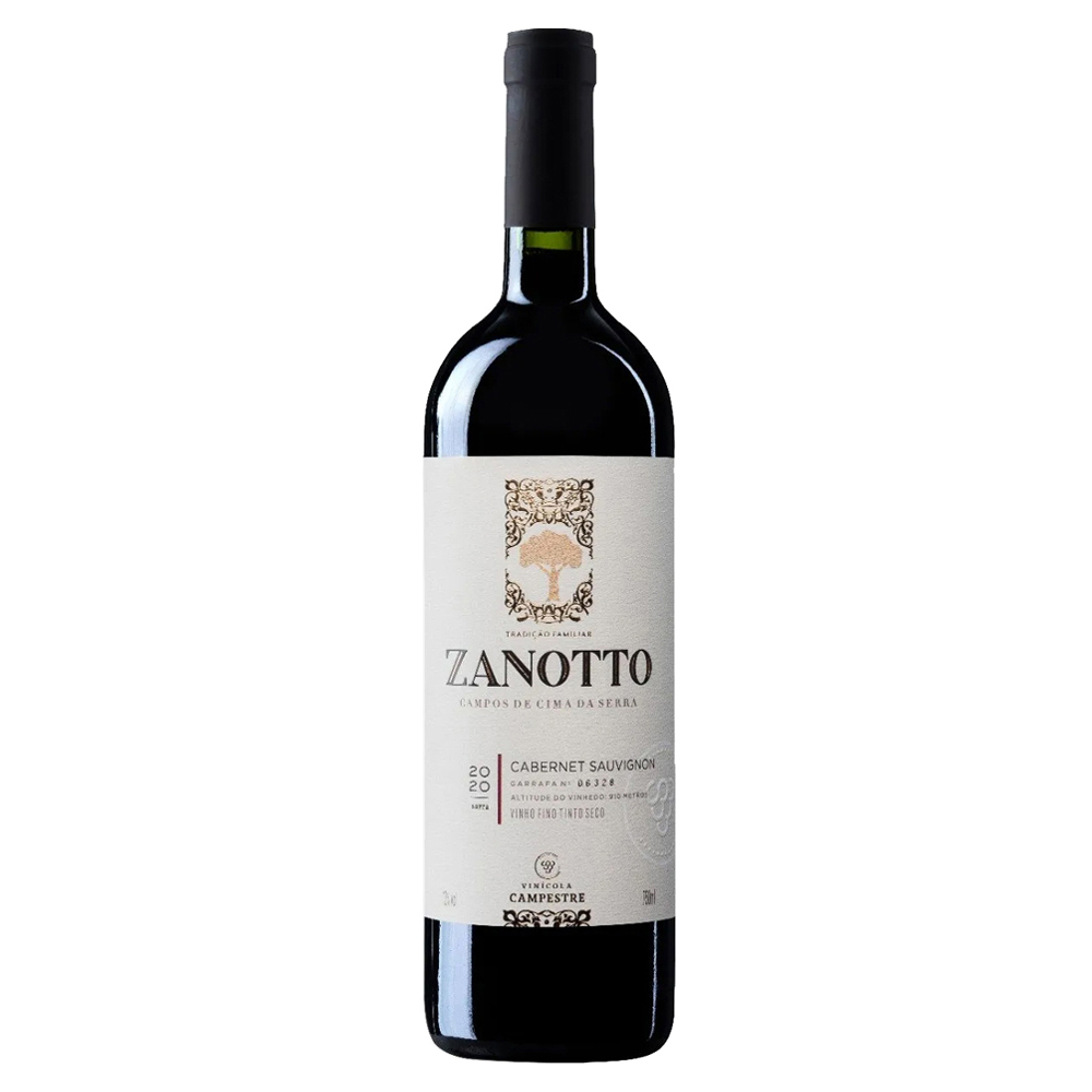 VINHO ZANOTTO CAB SAUV TTO SECO 750ML