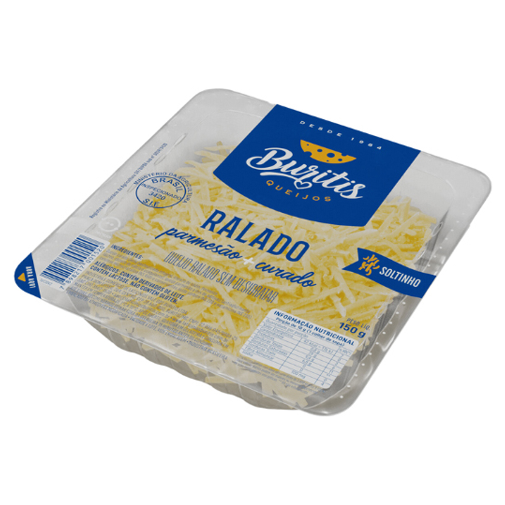 QUEIJO PARMESAO RALADO BURITIS 150G