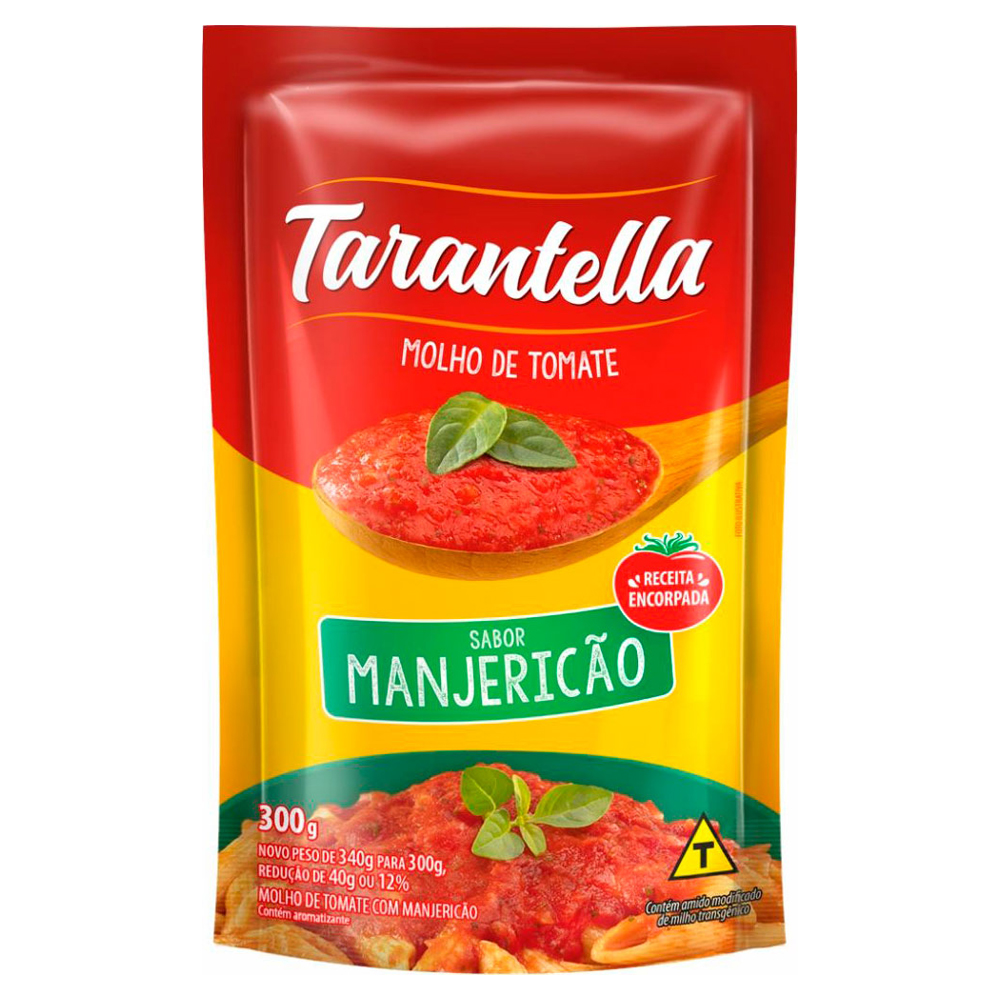 MOLHO TOM TARANTELLA SACHE 300G MANJERIC