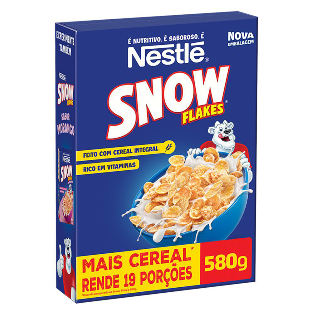 CEREAL MAT NESTLE 580G SNOW FLAKES