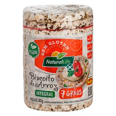 BISC DE ARROZ 7 GRAOS S/GLUT KODILAR 80G