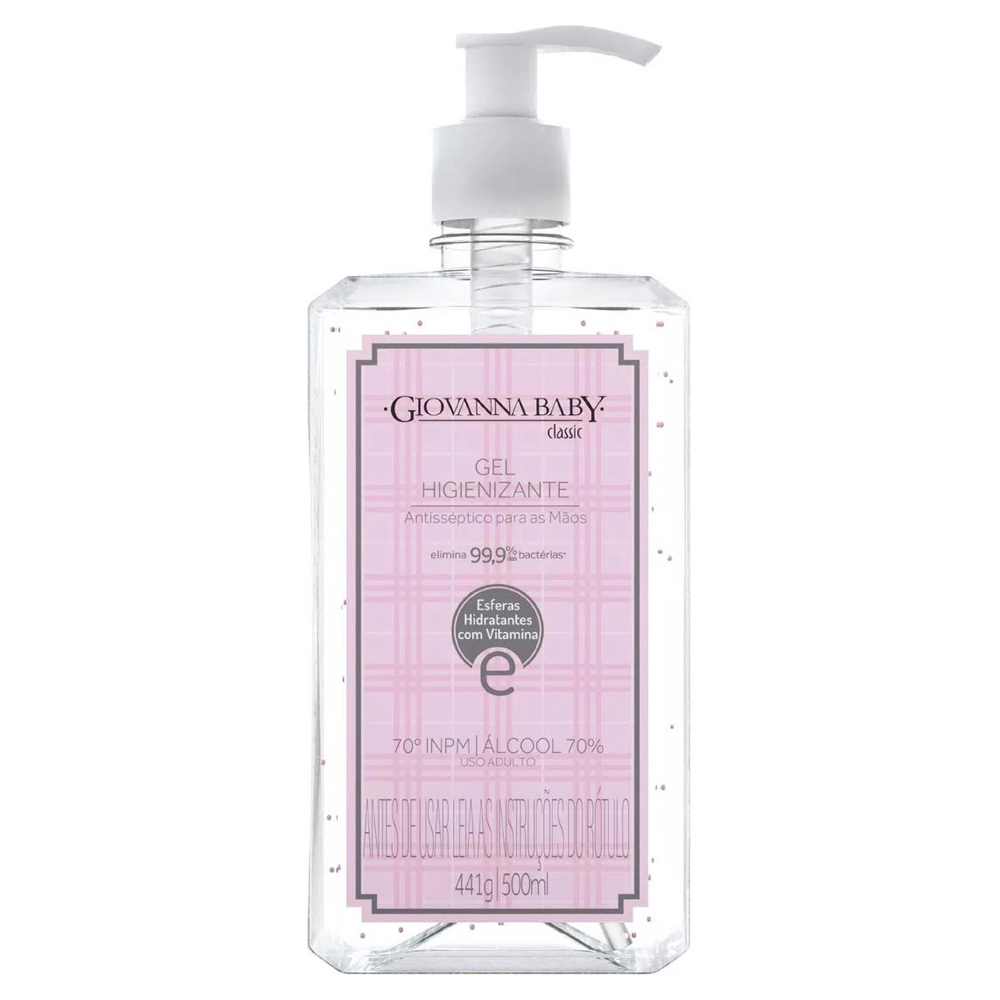 ALCOOL GEL GIOVANNA BABY CLASSIC 500ML