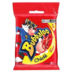 CHICLE BUBBALLO 50G MORANGO