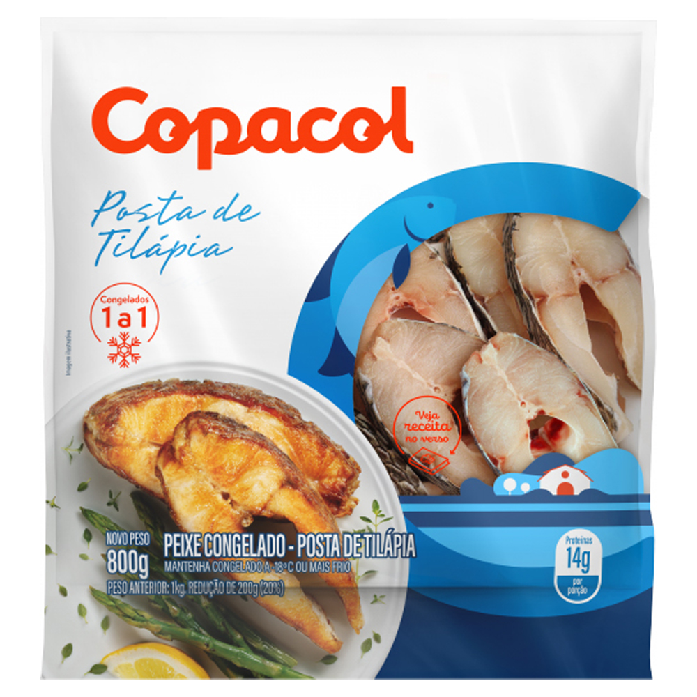 POSTA TILAPIA COPACOL 800G
