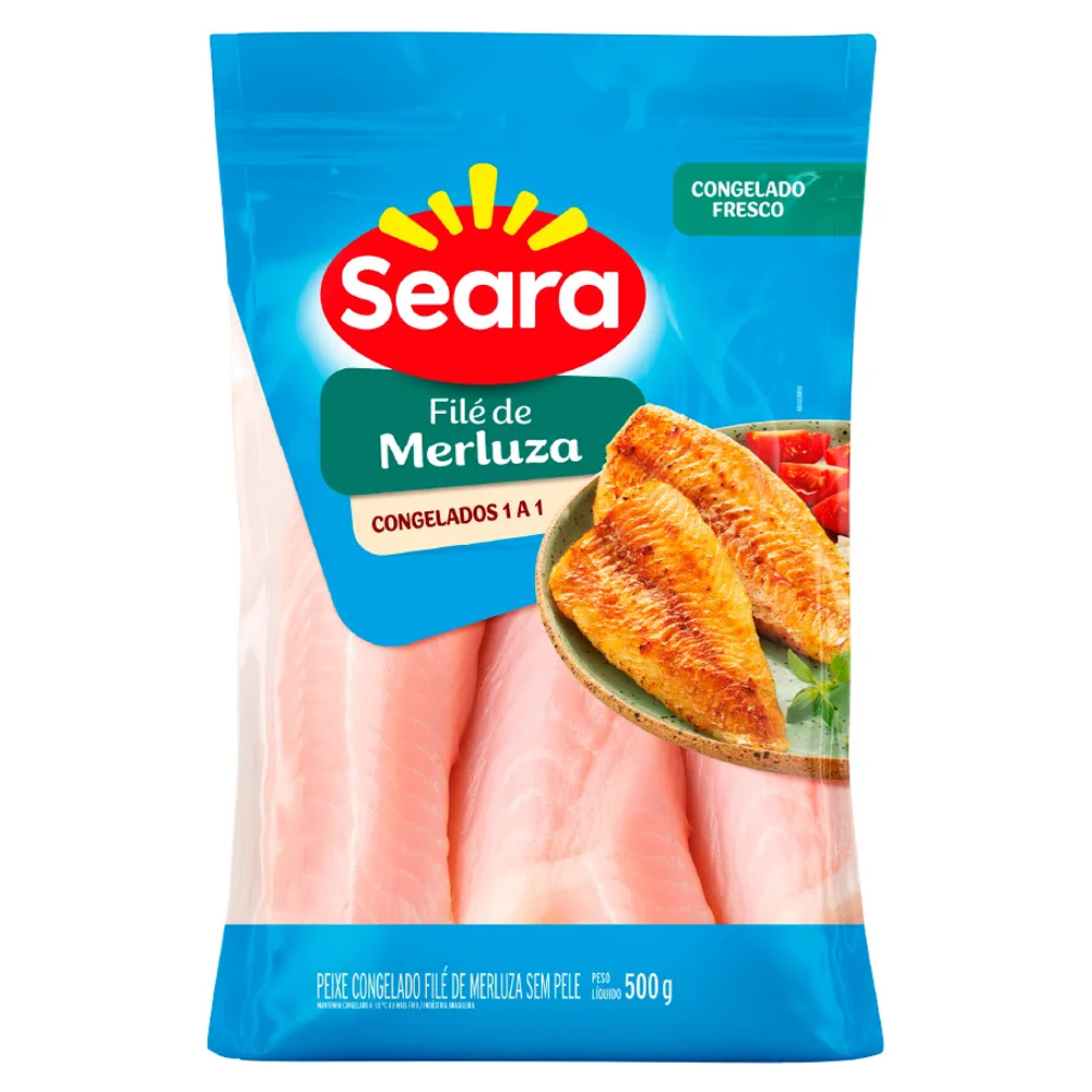 FILE DE MERLUZA CONG SEARA IQF 500GR