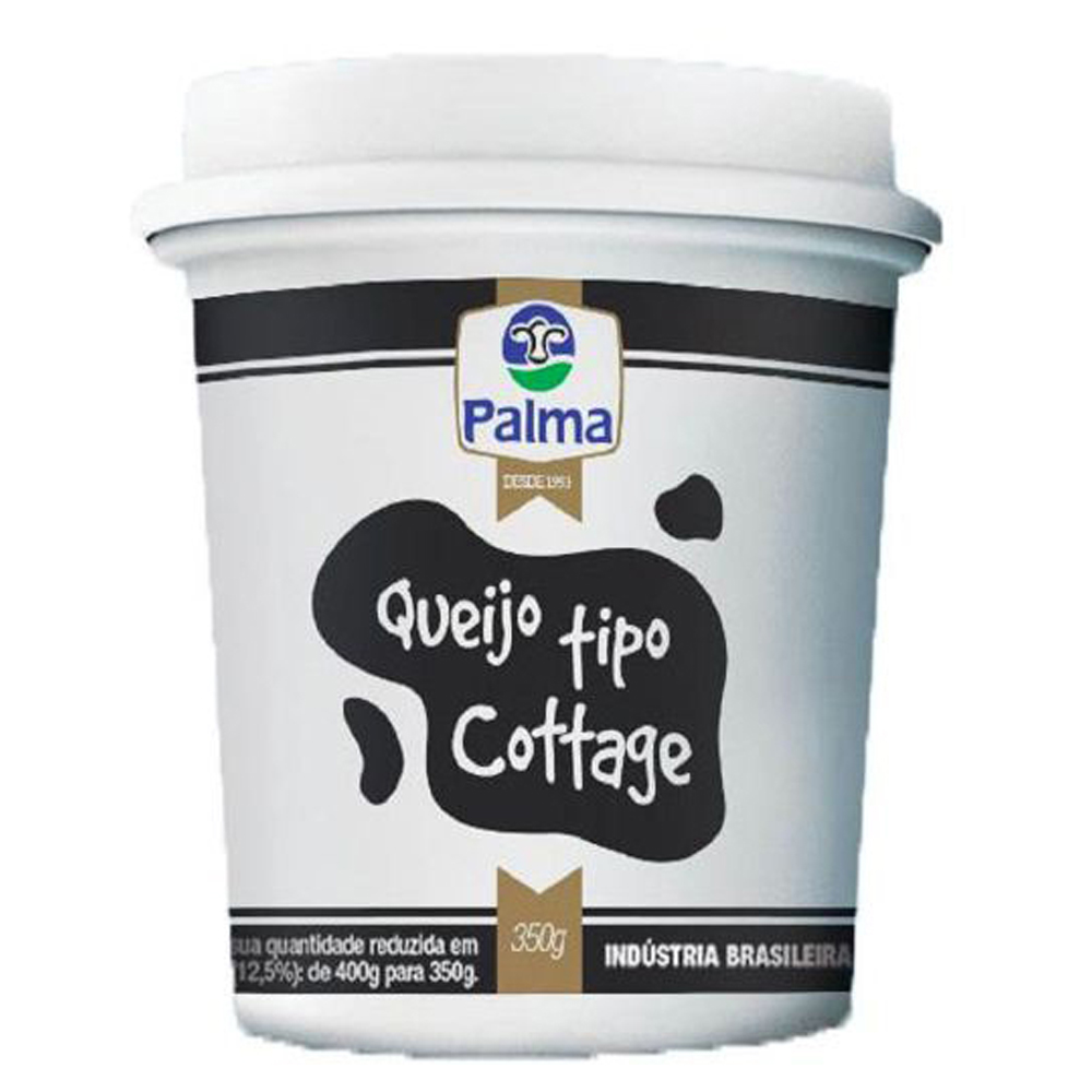 QUEIJO PALMA COTTAGE ZERO LACTOSE 400GR