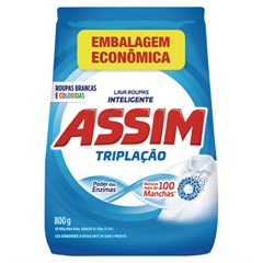 DET PO ASSIM TRIPLA ACAO SACHET 800G