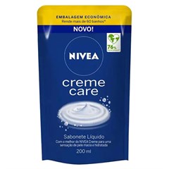 SAB LIQ NIVEA 200ML CREME CARE REFIL