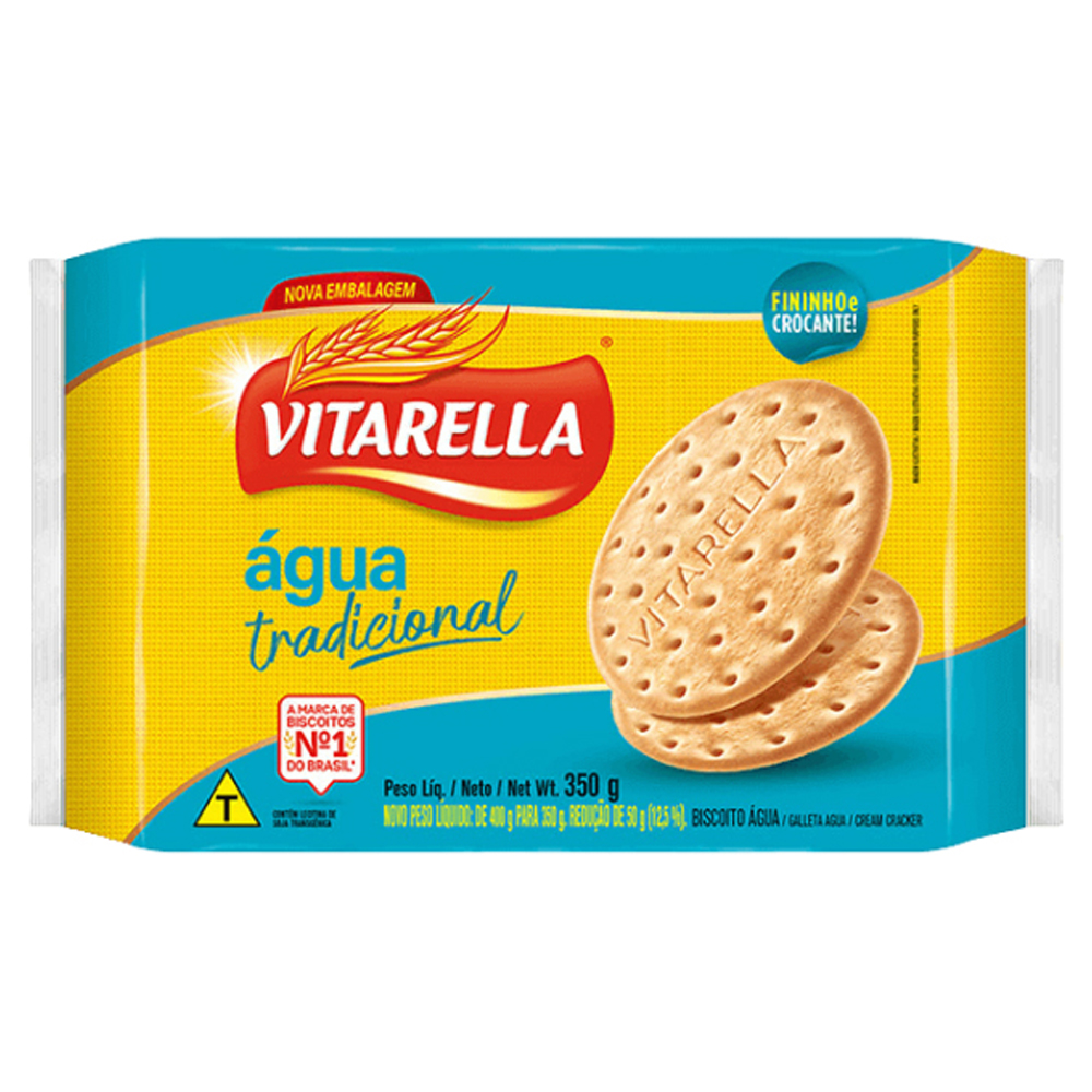 BISC VITARELLA 350G AGUA 