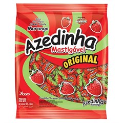 BALA ICEKISS MOLE 500G AZED MORANGO