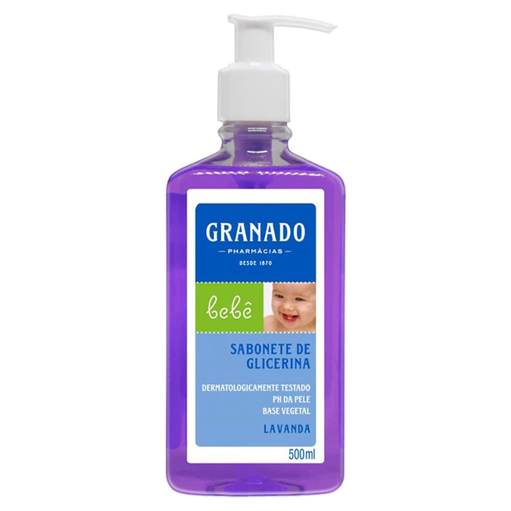 SAB LIQ GRANADO BEBE LAVANDA 500ML