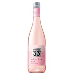 Vinho Latitud 33 Malbec Rose 750ml