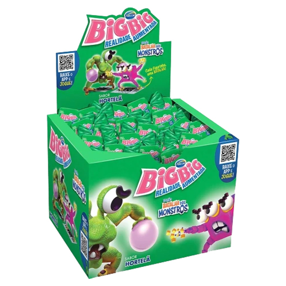 CHICLE BIG BIG HORTELA 315G