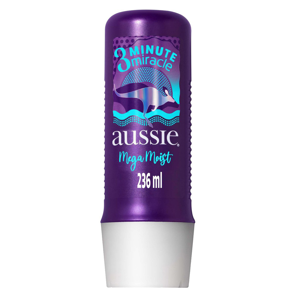 CR AUSSIE 236ML MEGA MOIST 3 MINUTOS