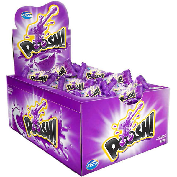 CHICLE POOSH UVA 40UN
