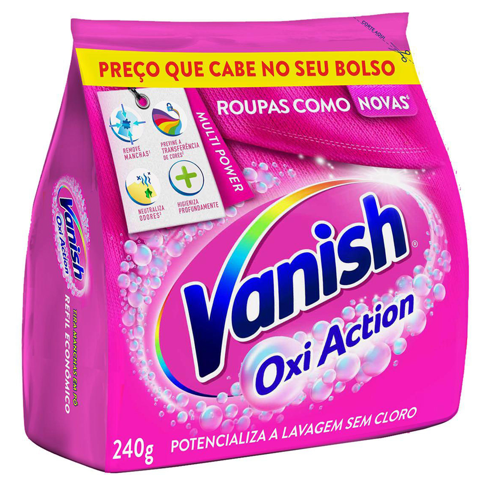 TIRA MANCHAS VANISH PO 240G OXI ACT RF