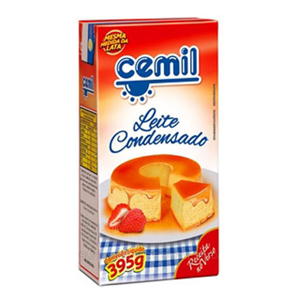LEITE CONDENSADO CEMIL 395G