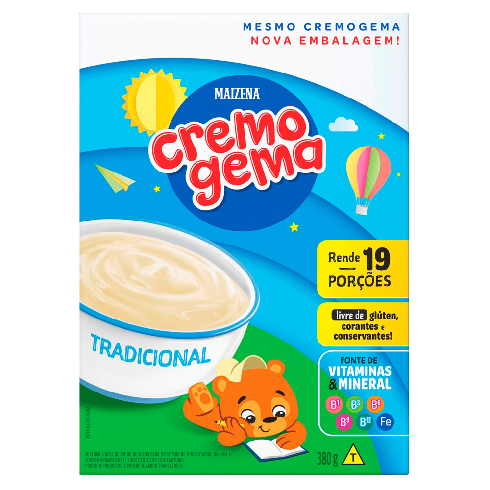 CREMOGEMA 380G TRADICIONAL