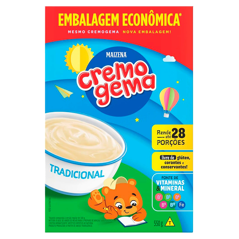 CREMOGEMA 550G TRADICIONAL