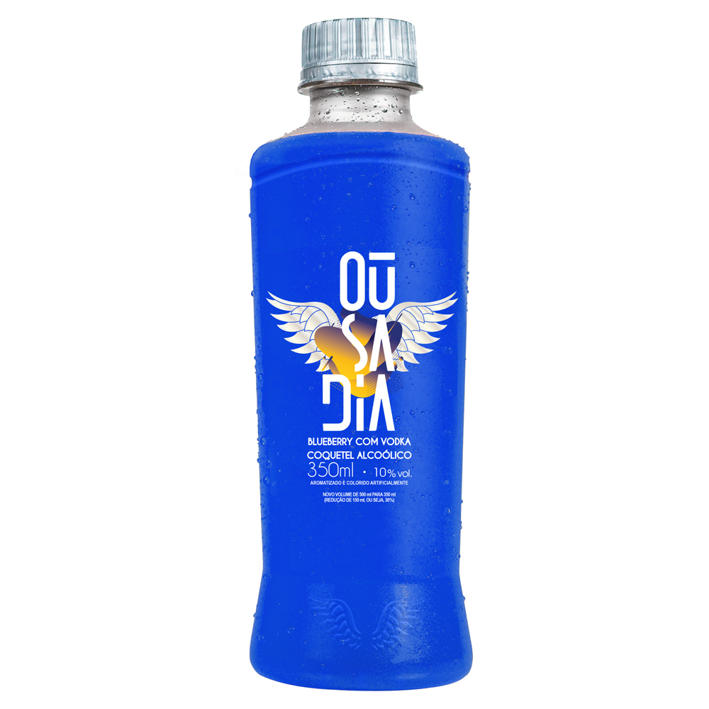 COQUETEL ALC OUSADIA BLUEBERRY 350ML