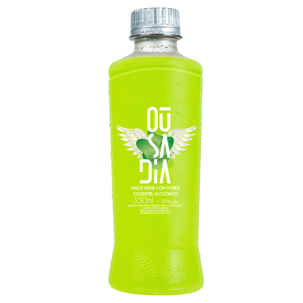 COQUETEL ALC OUSADIA MACA VERDE 350ML