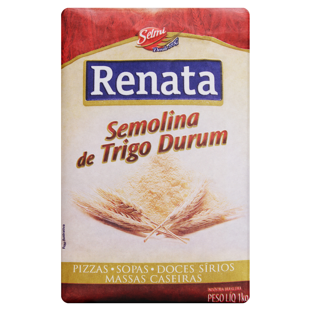FARINHA DE TRIGO RENATA SEMOLINA DUR 1KG