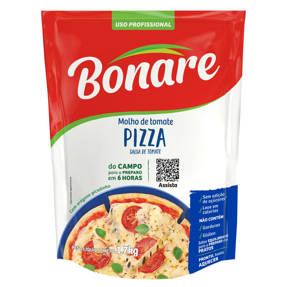 MOLHO TOM BONARE SACHE 1,7KG PIZZA