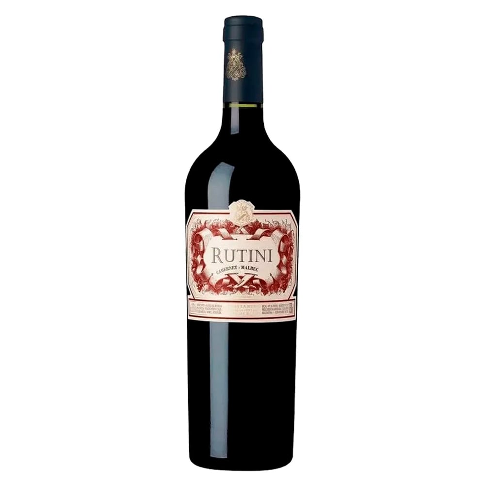 VINHO RUTINI CABERNET FRANC E MALBEC 750ML