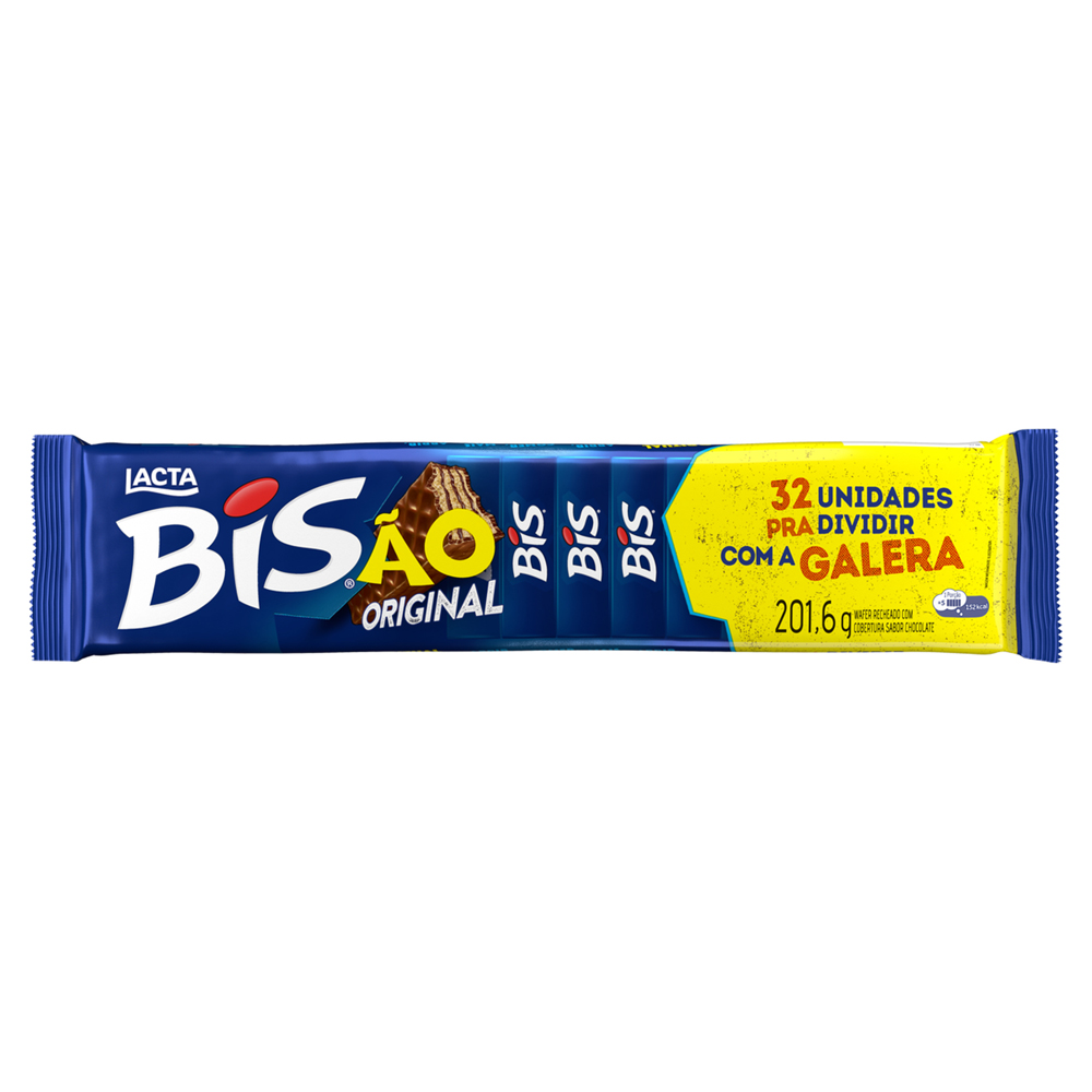 CHOC LACTA BIS BISAO 201,6G AO LEITE