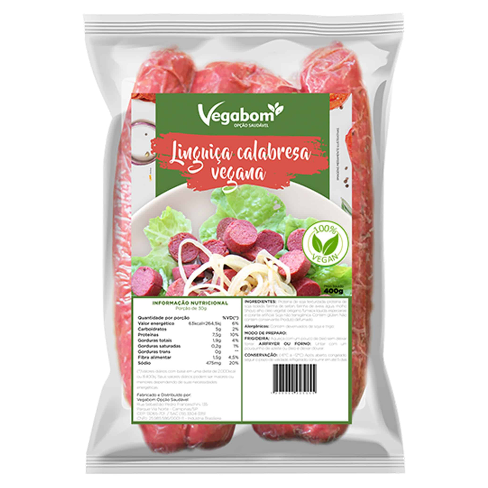 CALABRESA GRAOFOODS 400G VEGANA