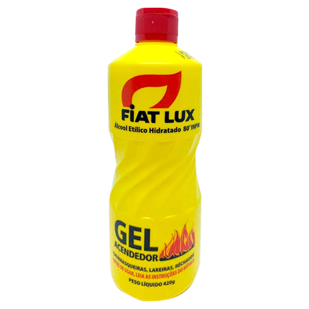 ACENDEDOR FIAT LUX 420G GEL 80º ALCOOL