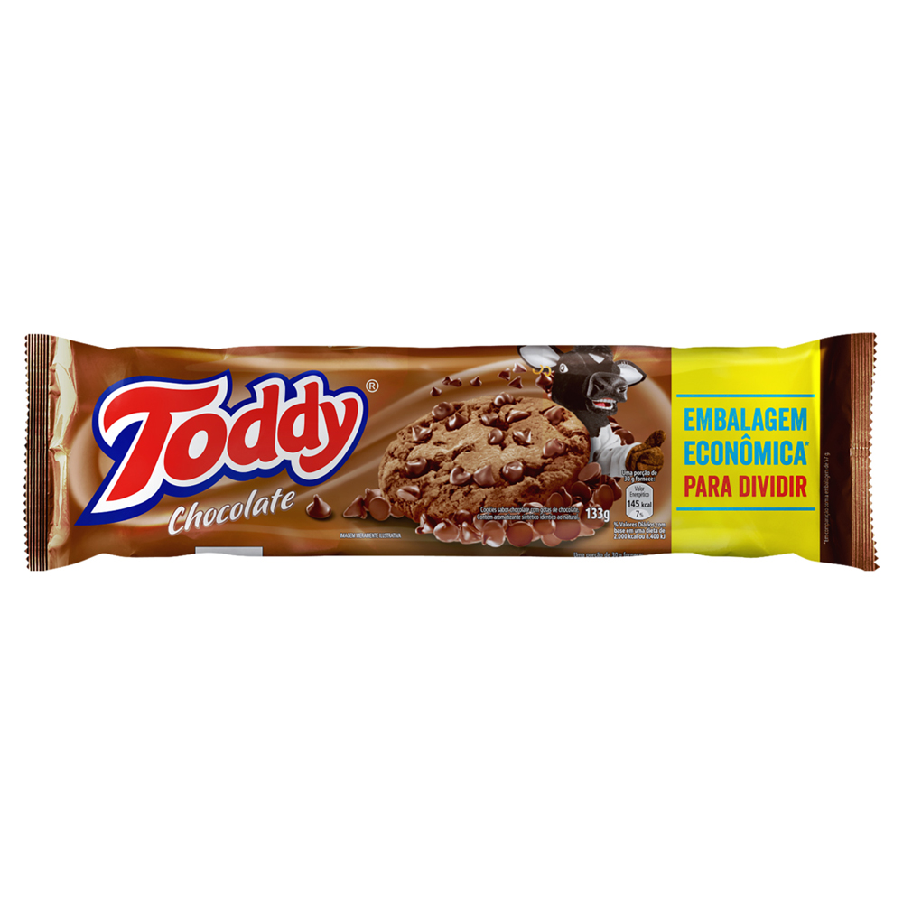 BISC TODDY COOKIES 133G CHOC GOTAS CHOC