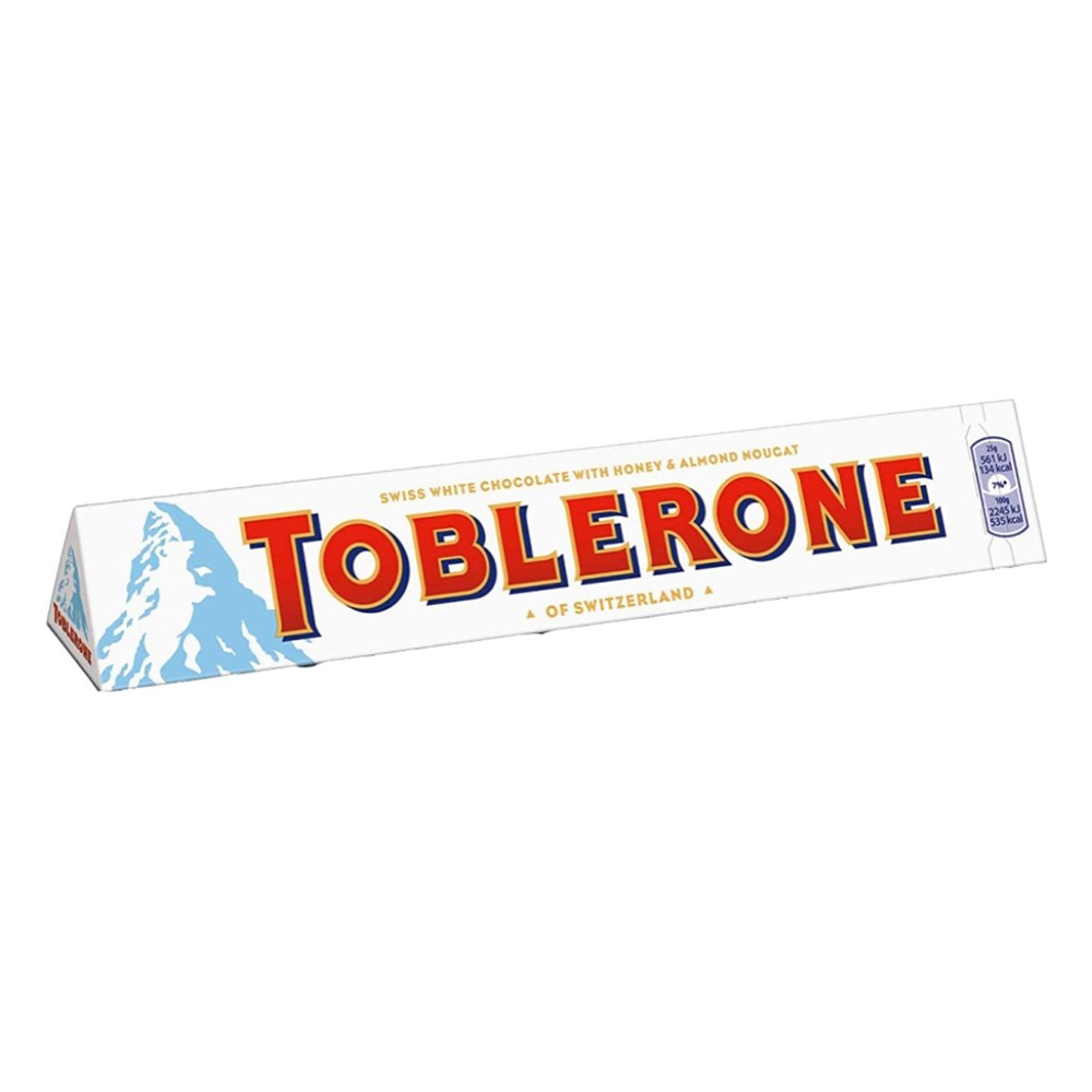 CHOC TOBLERONE 100G WHITE
