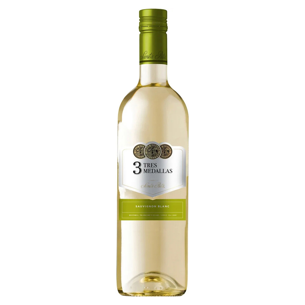VIN CHIL TRES MEDALLAS SAUV BLANC 750ML