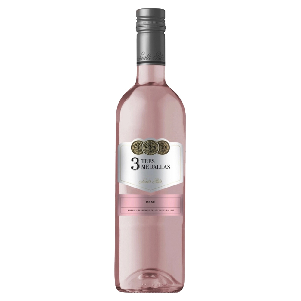 VIN CHIL TRES MEDALLAS ROSE 750ML