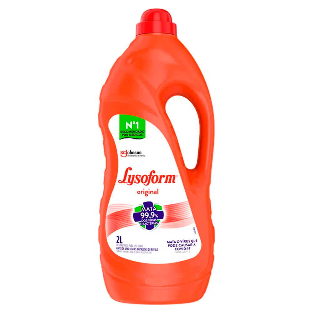 DESINFETANTE USO GERAL ORIGINAL LYSOFORM FRASCO 2L
