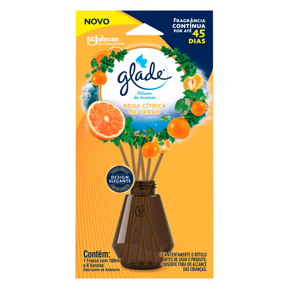 GLADE DIFUSOR AER BRISA CITRICA 100ML
